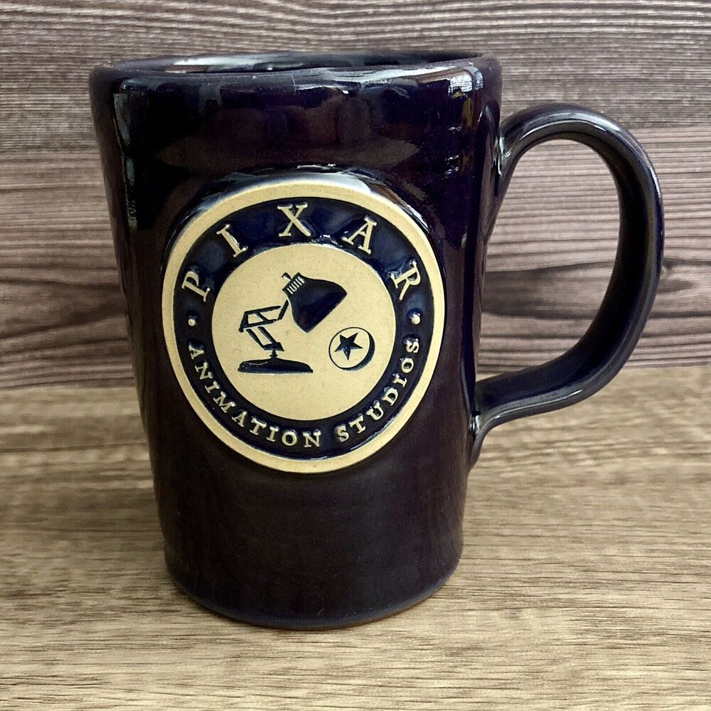 Deneen Pottery Mug Pixar Animation 2015 Abby Style Dark Purple Eggplant